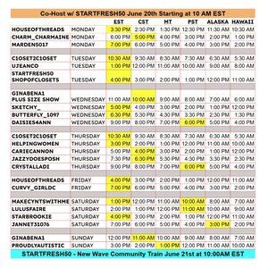 UPDATED *JUNE 19, 2025* COMMUNITY 🫶🏽 POSH SHOWS